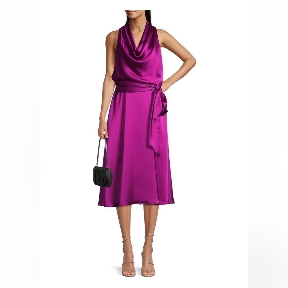 Aidan Mattox Cowl Neck Cocktail Dress NWT
